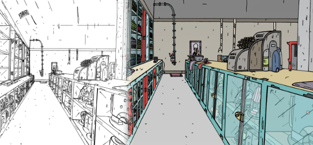 Alt. Etc. Background art comparison | TO12H